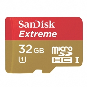 Cartão de Memoria 32gb MicroSD com Adapt Cl10 90mb/s - Sandisk Extreme