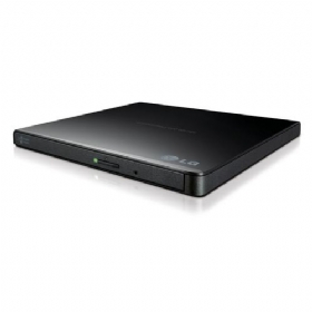 Gravador DVD USB Externo LG - Preto - Gp65nb60