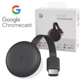 Chromecast 3 Full HD Wireless Hdmi Preto Google