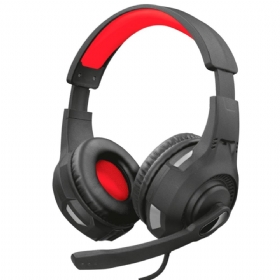 Headset Gamer Trust GXT 307 Ravu Drivers 40mm Preto/Vermelho 22450