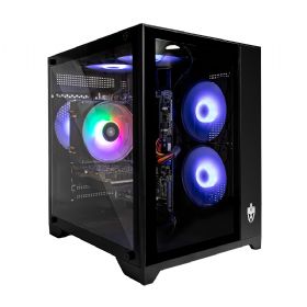 Gabinete Gamer ACQUA EG-818 Vidro Temperado - 5 Fans e Controle Evolut