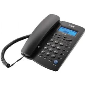 Telefone com Fio TC60 ID Preto Intelbras