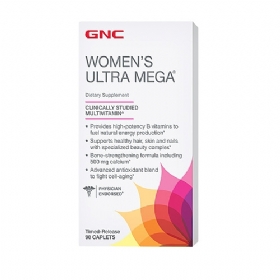 Womens Ultra Mega Multivitamínico - 90 Cáps. - GNC