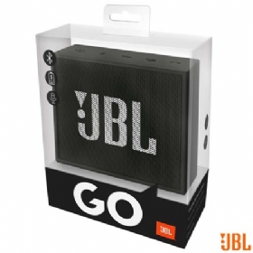 Caixa Bluetooth JBL GO Black com Potência de 3 W - JBL