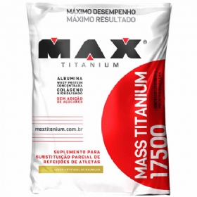 Hipercalórico Mass Titanium 17500 Refil 3Kg - Max Titanium