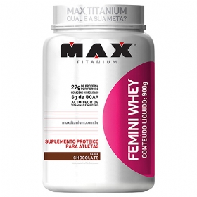 Whey Femini 900gr - Max Titanium