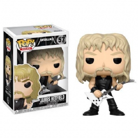 Boneco James Hetfield - Metallica - Funko POP! 57