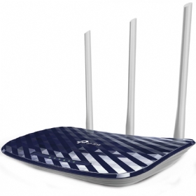 Roteador Wireless Tp-link Ac750 Archer C20 Dual Band - 4 Lan - 3 Antenas