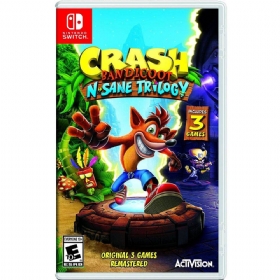 Jogo Crash Bandicoot N Sane Trilogy - Nintendo Switch