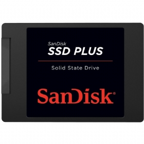 SSD Sandisk Plus, 240GB, SATA, Leitura 530MB/s, Gravação 440MB/s - SDSSDA-240G-G26