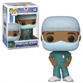 Boneco Funko Pop Male 02 Frontline Heroes (Enfermeiros Linha de frente) - Se