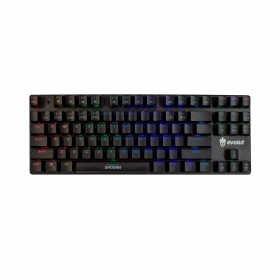 Teclado Mecânico Gamer Evolut Shodan RGB Switch Outemu Red US - EG-203RG