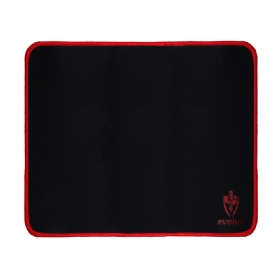 Mouse Pad Gamer Evolut EG-401 Borda Vermelha 25x21cm